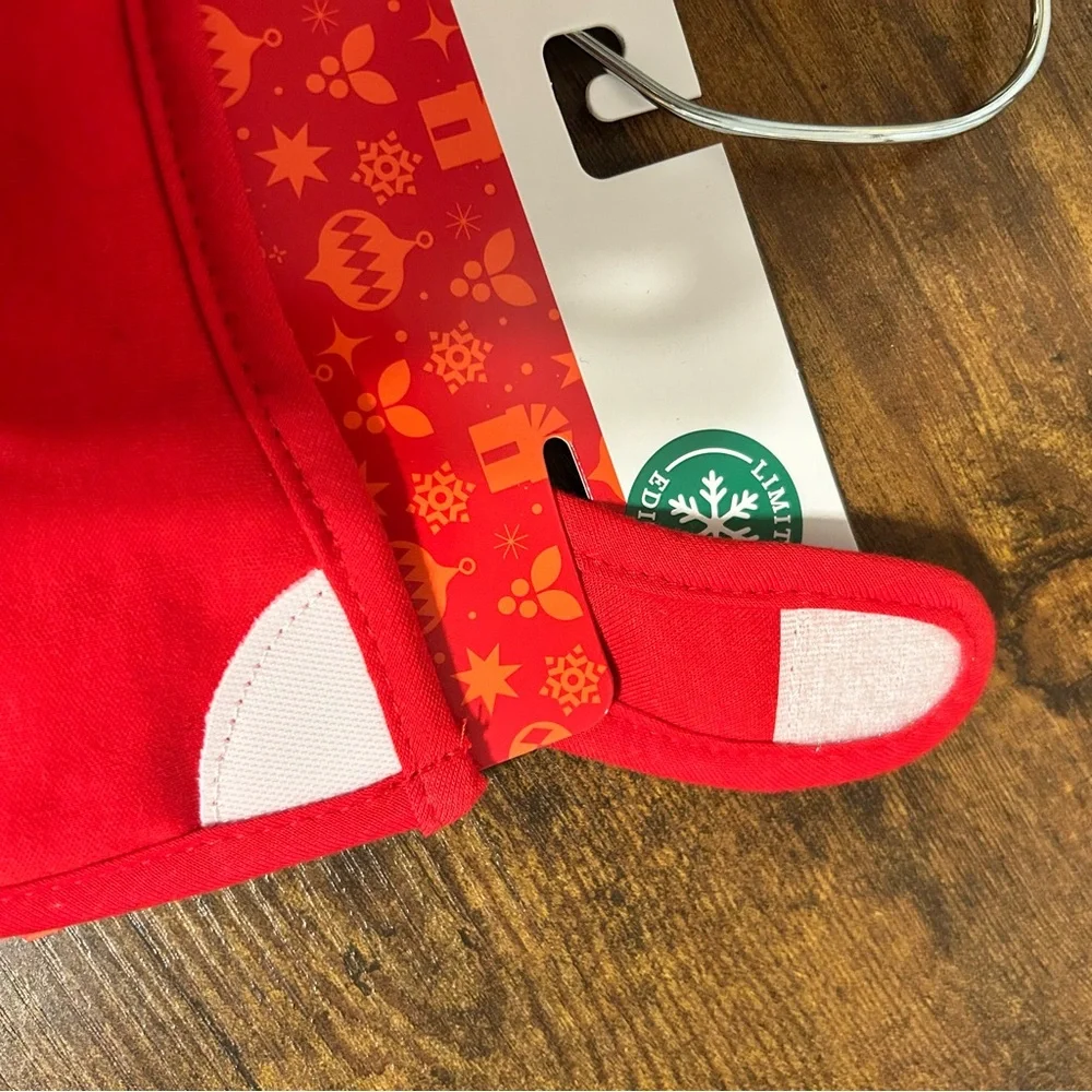 Baby Bib - One Cute‎ Cookie-Red